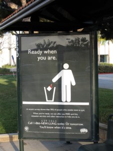 smoking cessation poster